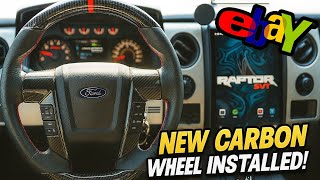 UPGRADE Your 09-14 F150/Raptor Steering Wheel with CARBON FIBER!