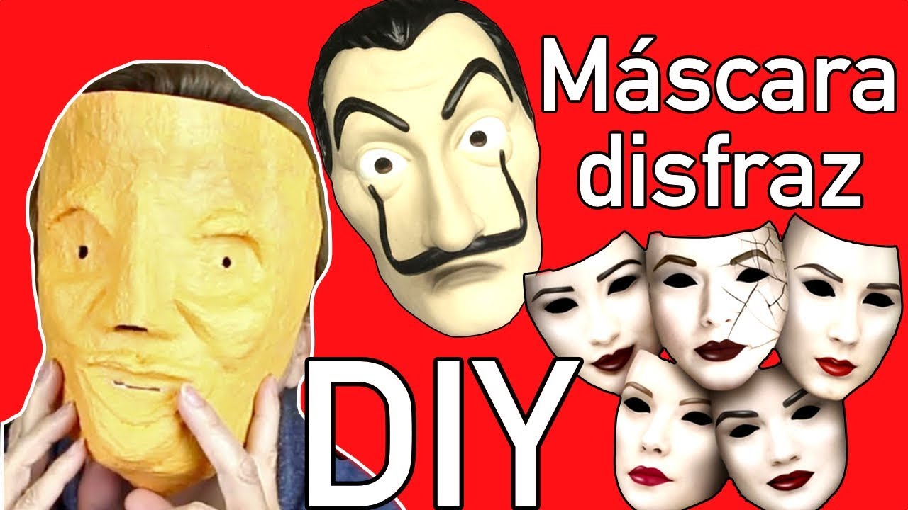 DIY mask face for costumes 