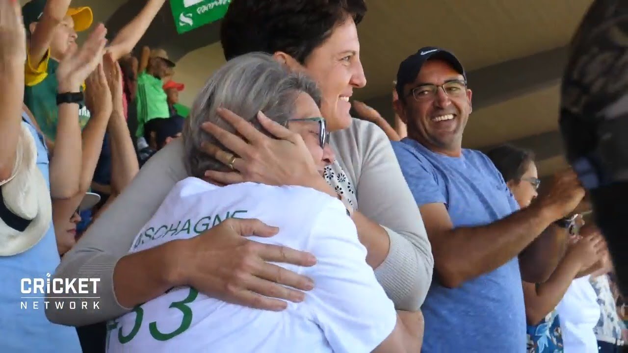 Raw vision: Family and friends celebrate Marnus's milestone