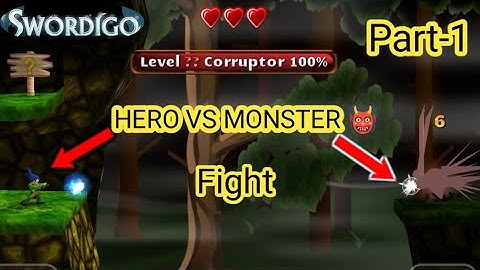 SWORDIGO HERO VS MONSTER 👹 FIGHT GAMEPLAY PART-1 / MOBILE GAME @krishnathecreato