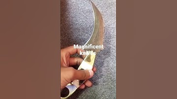 Custom Handmade Damascus Steel Karambit knife With Stag Horn Handle Made by Magnificent knives