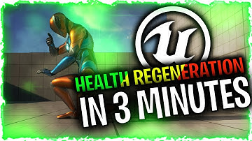 HEALTH REGENERATION in 3 MINUTES | Unreal Engine 5.5 Tutorial