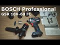 Bosch Professional Akku-Bohrschrauber GSR 18V-60 FC L-Boxx unboxing &amp; short review