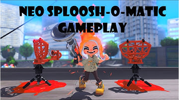 Neo Sploosh-o-Matic Gameplay - Splatoon 3 | Anarchy Battle (Rainmaker)