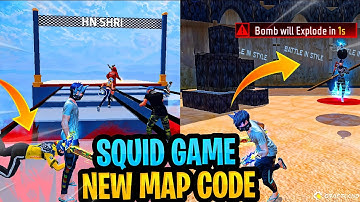 New Squid Game Free Fire Craftland Map Code 🚨 || By Hn Shri |