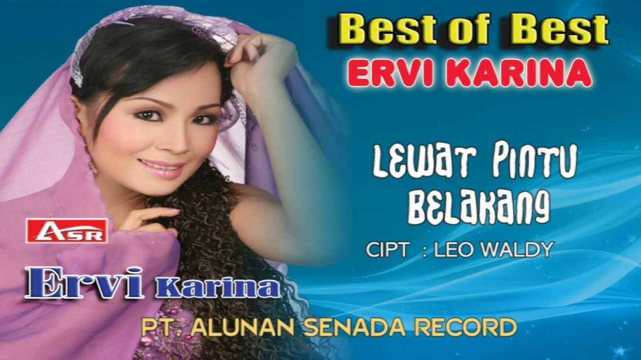 ERVI KARINA   LEWAT PINTU BELAKANG  Official Video Musik  HD