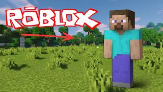 Playing MINECRAFT RIPOFFS in ROBLOX 2