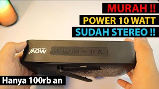 Murah dan Lengkap !! Unboxing dan Review Speaker Bluetooth Movi SP-01BT