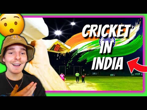 My first match in INDIA under LIGHTS Reaction!
