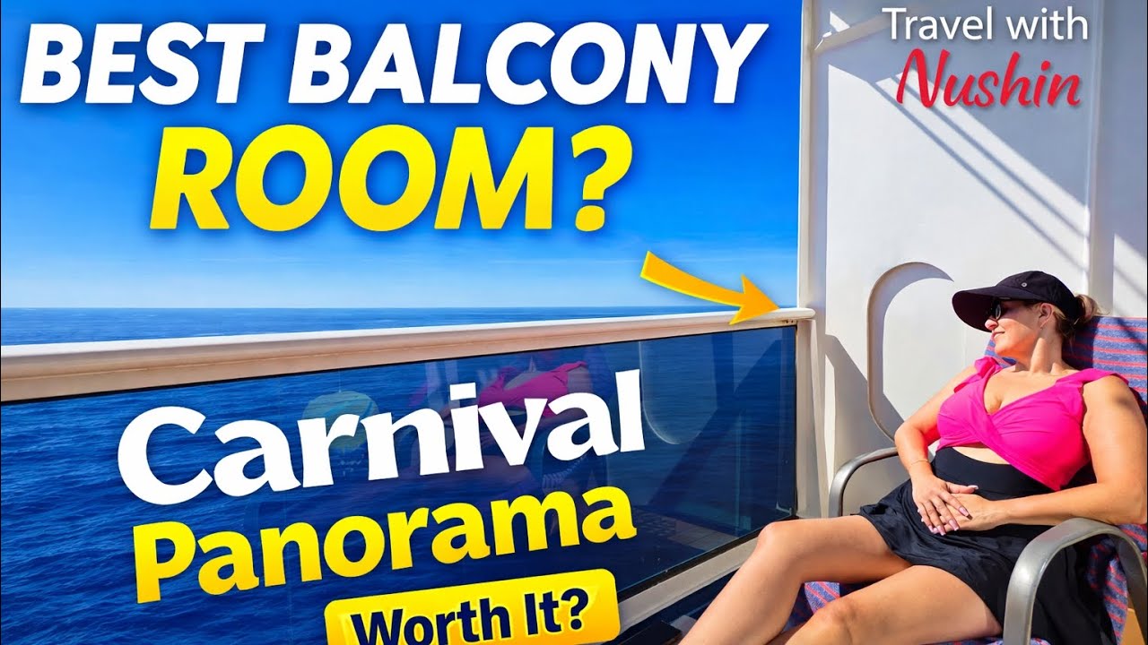 I Booked the PERFECT Balcony Cabin on Carnival Panorama 👀 location on the ship does matter!