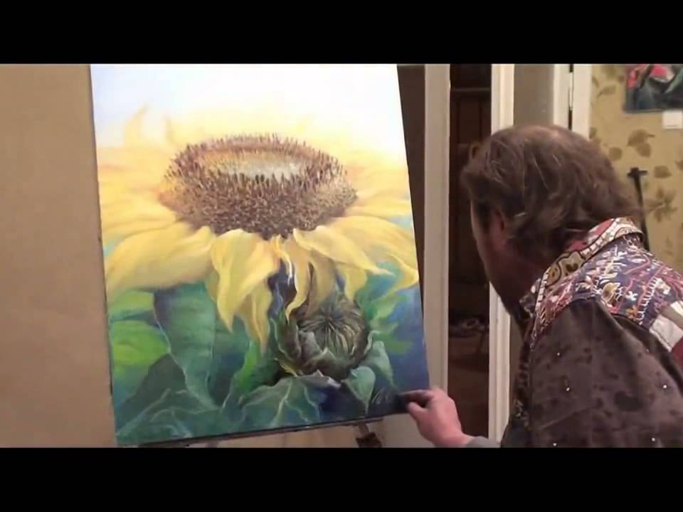 Igor Sakharov Disegnare Un Girasole Tecnica Unica Youtube