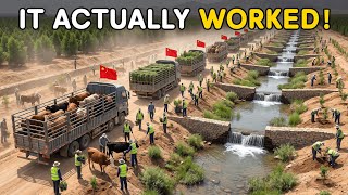 China Restored 640,000 km² of Dead Land With Shovels — 2.5 Million People Escaped Poverty