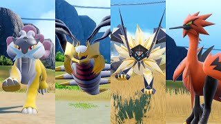 ALL Legendary & Mythical Pokémon in Synchro Mode