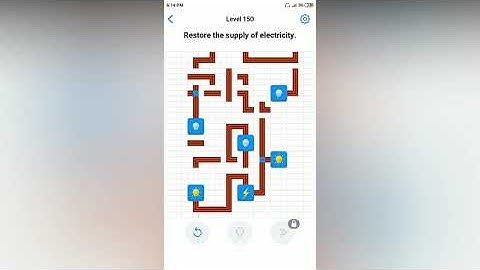 Easy Game - Restore the supply of electricity - Level 150 solution