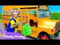 🚌 Wheels On The Bus | Cheeky Monkey - Nursery Rhymes & Kids Songs