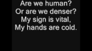 The Killers - Human (lyrics)