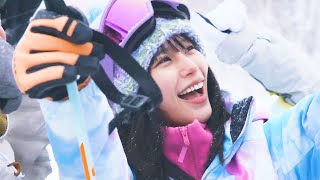 南沙良、初スキーに大はしゃぎ！　“初めてづくし”に笑顔連発　JR東日本「JR SKISKI」新CM「冬を取り戻すんだ。」編＆メーキング
