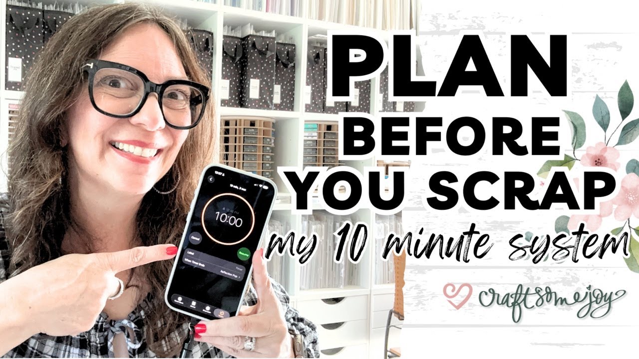 How I Plan & Finish My Month (Before Scrapbooking)