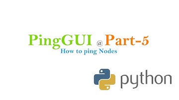 Create App using python - PingGUI@Part-5