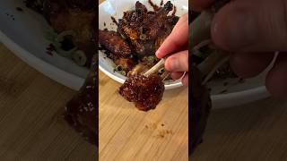 Honey garlic chicken wings