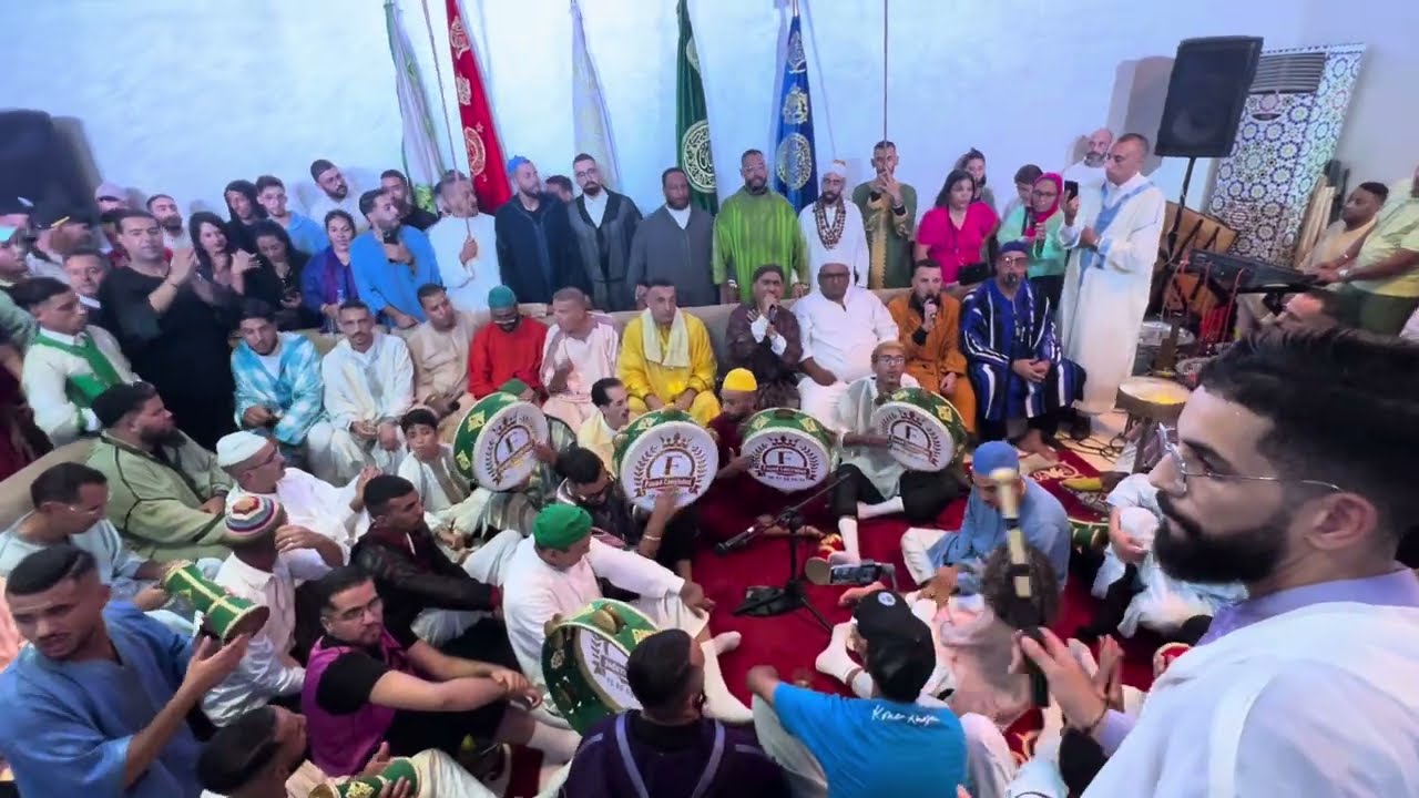 من اروع الليالي العساوية بعيد ميلود 