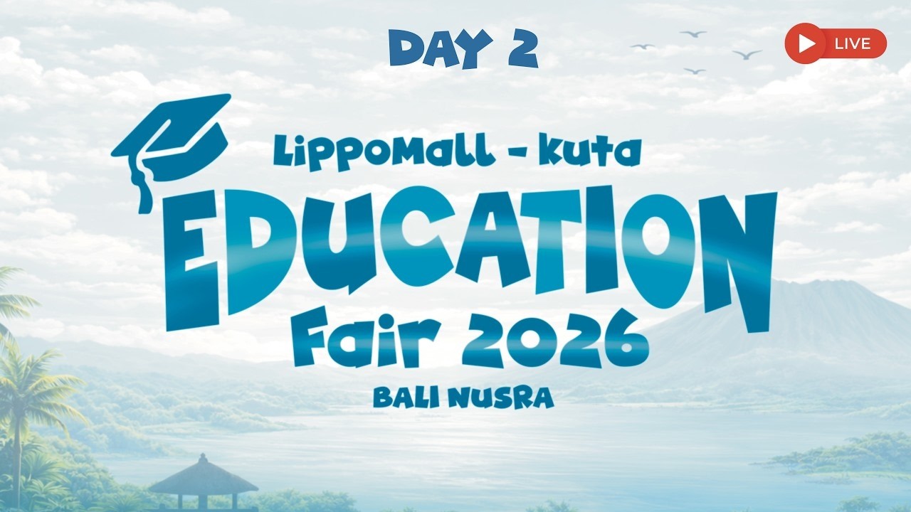 🔴LIVE TRIBUN BALI EDUCATION FAIR 2026 - DAY 2