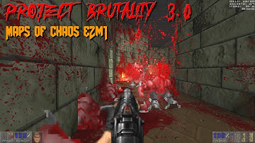 Project Brutality 3.0 - Maps of Chaos | E2M1: Deimos Anomaly | 4K/60