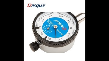 EMG Precision Endorsed Dasqua 5121 Shock Proof Resistant Dial Indicator Branded