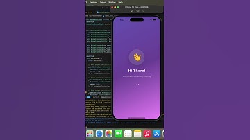 Wave Hand Animation in #flutter || Source Code in Description || #coding #coder #programming