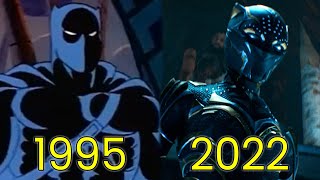 Evolution of Black Panther in Movies & TV (1995-2022)