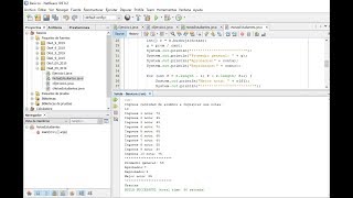 Ejercicios básicos en java con netbeans 4