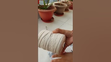 unboxing cotton macrame#shorts#youtubeshorts#subscribemychannel🌼