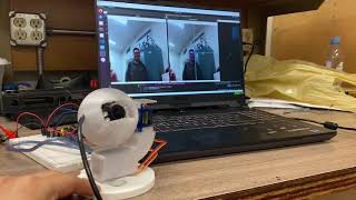 Face-tracking camera gimble on ROS