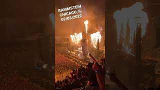 RAMMSTEIN - 2022 - Chicago #shorts