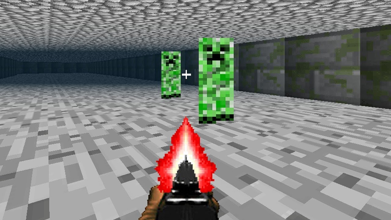 Aberto até de Madrugada: Minecraft ganha PCs virtuais e Doom dentro do jogo