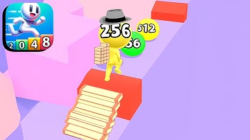 Stair Runner 2048 - All Levels Gameplay Android,ios (Part 5)