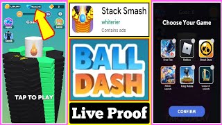 Stack Smash || 10000 Diamond Redeem || Free Fire || Earning Application || Online Earning || Earnin screenshot 5