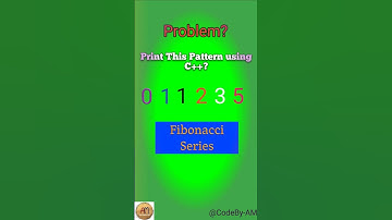 Fibonacci Series Printing using C++ | Learn Coding in 30 Seconds 🚀 #shorts