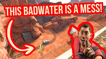 Badwater with physics is the Most Chaotic TF2 Map Ever!