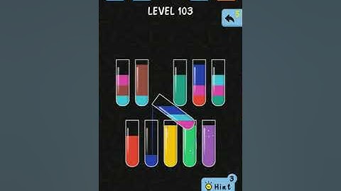 Water Color Sort Level 103 | Level 103