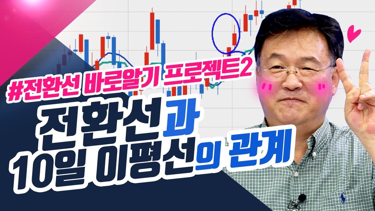 ⁣전환선과 10일 이평의 관계 (종목상담소/21.06.17)