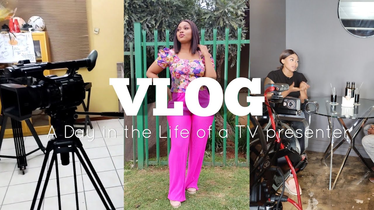 Tv Blogger VLOG: A Day In The Life of a TV Presenter. - YouTube
