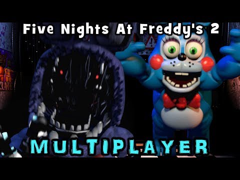 THINGS GET SUPER CHAOTIC! || FNAF 2 Multiplayer Mode (FNAF Fan Game)