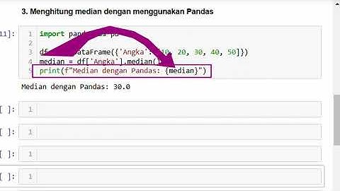 Statistik Median: 3 cara menghitung median menggunakan python