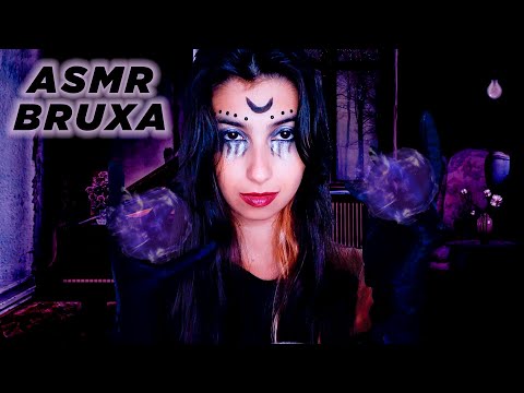 ASMR Bruxa fazendo um FEITIÇO DO SONO em você | ESPECIAL HALLOWEEN 🎃 | Roleplay Witch