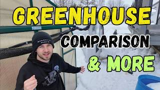 Comparing Our Two Greenhouses – Cold Climate Farming Prep for Peppers &amp; More