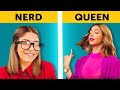 HIGH SCHOOL PARTY || TYPES OF STUDENTS by 5-Minute FUN