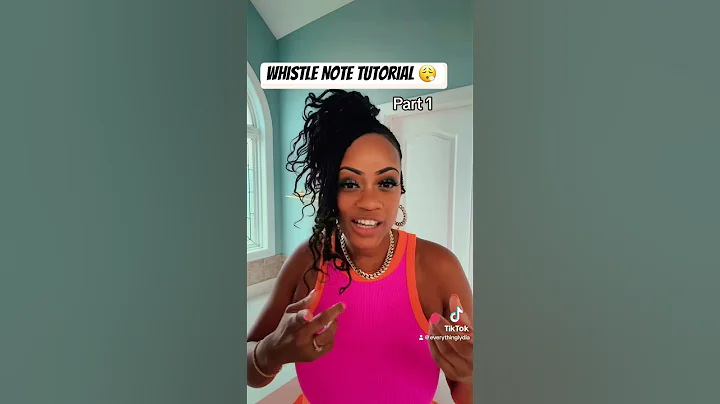 Whistle Note Tutorial - Part 1  #singersofyoutube #vocalcoach