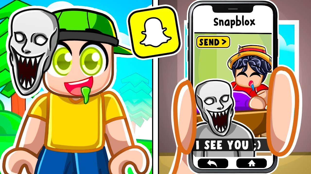 SCP TROLLING in ROBLOX SNAPCHAT (Brookhaven RP🏡)