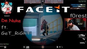 THE ELO REDEMPTION |NUKE| F0REST ft. GET_RIGHT | #cs2  FACEIT